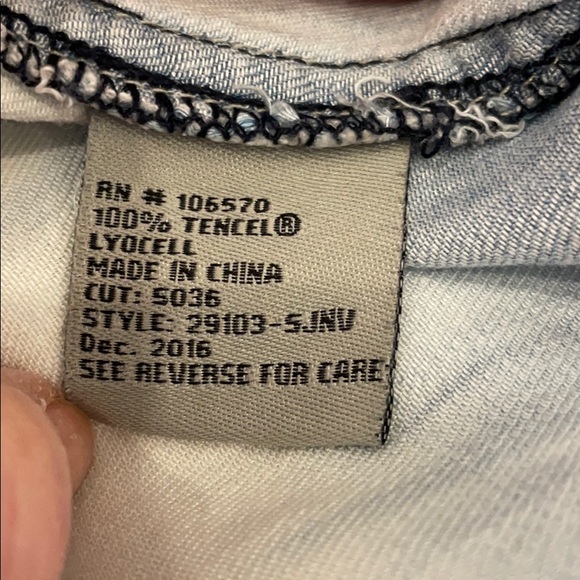 Tractr Girls Button Down Shirt - Picture 4 of 5